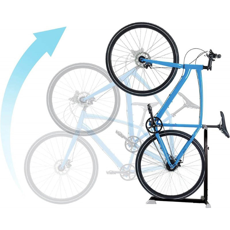 Vertical & Horizontal Bicycle Bike Floor Rack Stand Bicycle Stand
