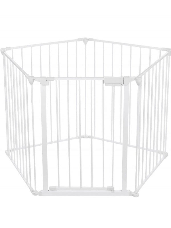 Baby Safety Gate Playpen Fireplace Guard Gate Metal Safety Fence
