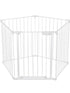 Baby Safety Gate Playpen Fireplace Guard Gate Metal Safety Fence