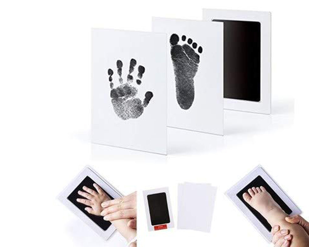 Baby Foot Print Black