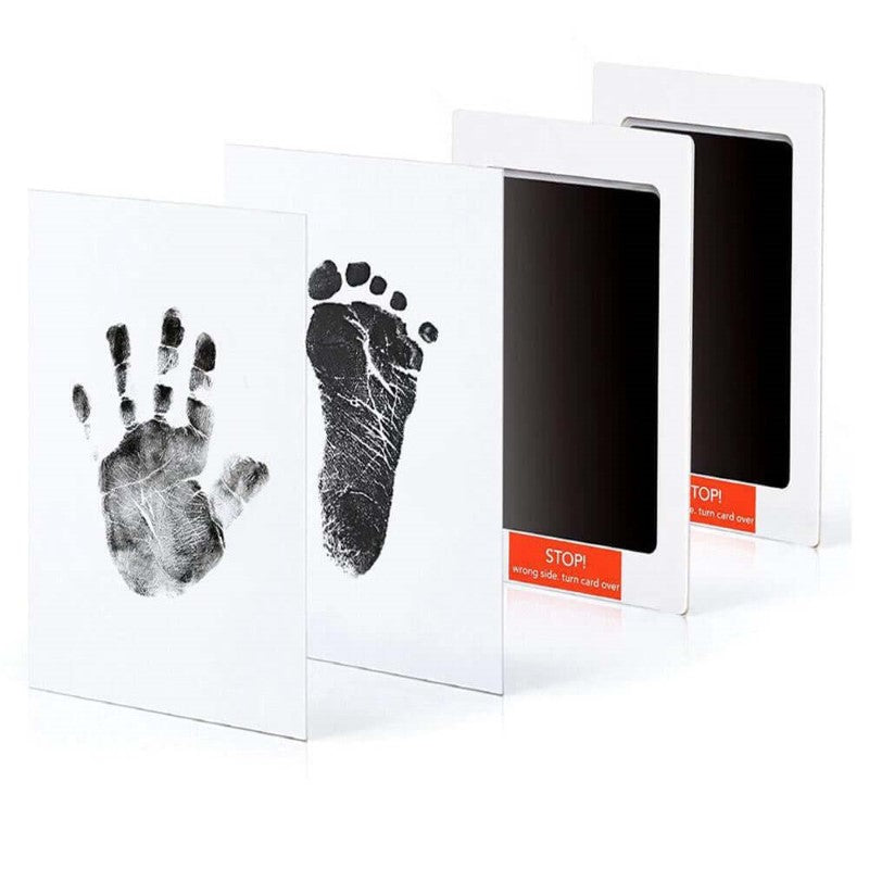 Baby Foot Print Black
