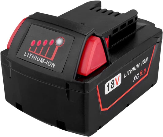 Aftermarket Milwaukee M18 18V 6.0Ah Battery