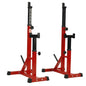 Squat Rack Pair Fitness Weight Lifting Gym Exercise Barbell Stand
