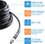 30M Kit for Pressure Washer - 100FT, 5800PSI Drain Cleaner Hose with Sewer Jetting Nozzle, Waterproof Tape Spanners
