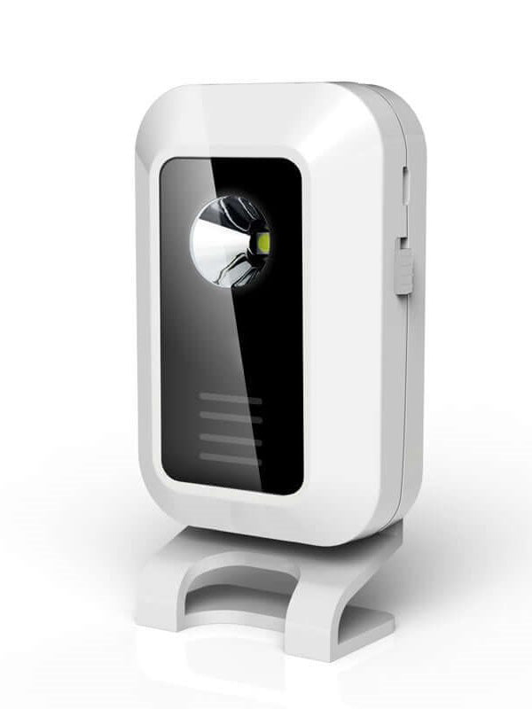 Voice Induction Home Door Bell - Safety Transmitter Receiver, Wireless Music Motion Sensor, Guest Welcome Split Entry Sensor for Home, Hotel, Office