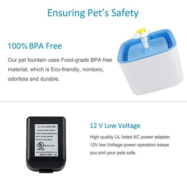 Cat water Fountain 2.5L