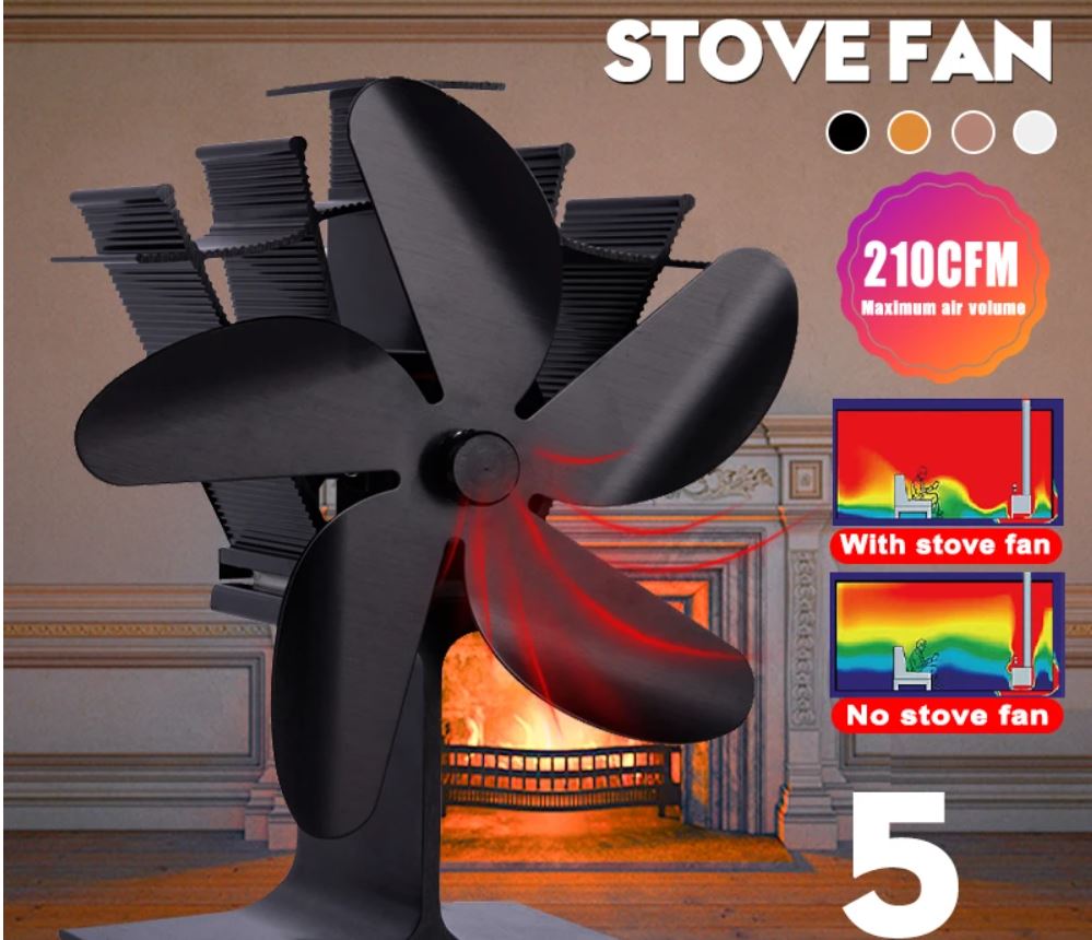 Heat Powered Stove Fan