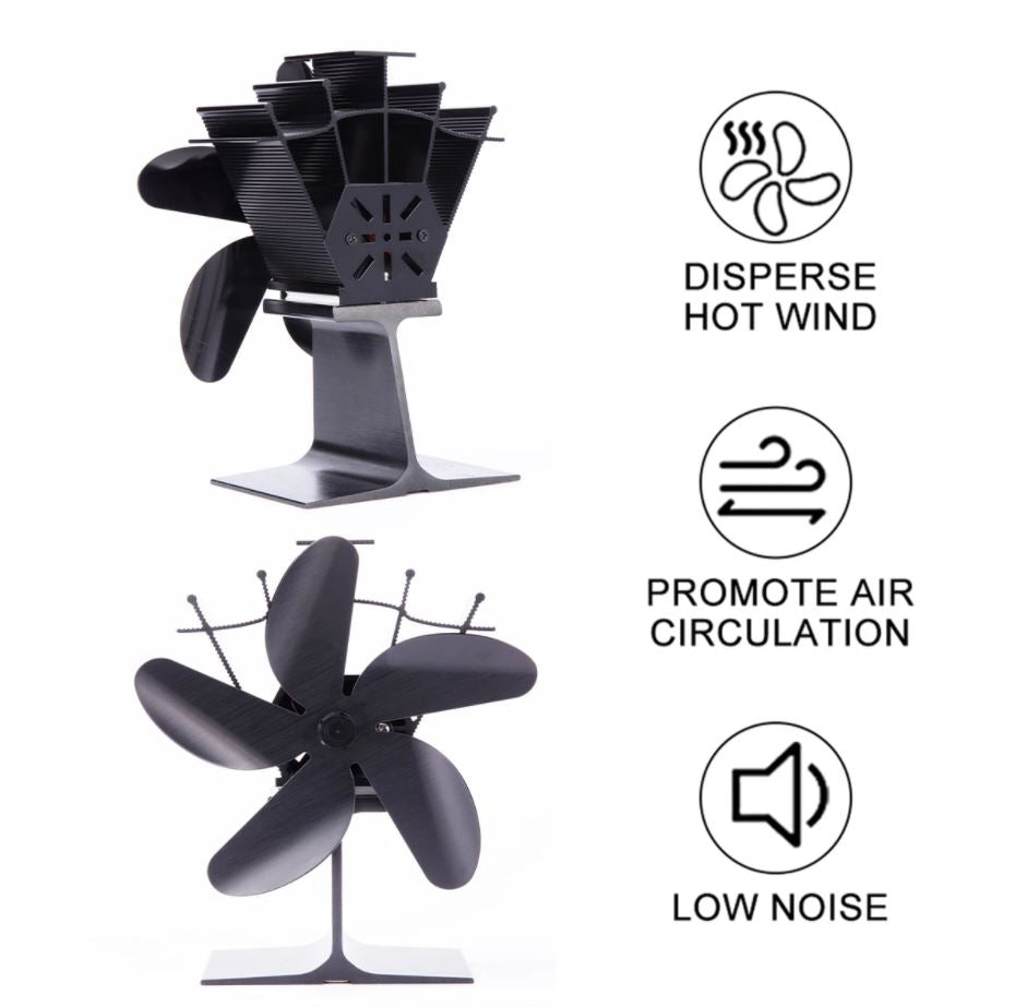 Heat Powered Stove Fan