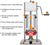 Sausage Maker 5L Stainless Steel – Vertical 2-Speed Sausage Maker