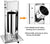 Sausage Maker 5L Stainless Steel – Vertical 2-Speed Sausage Maker