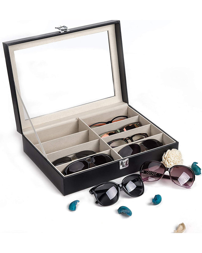 Sunglasses Case Organizer Eyeglasses Storage Box
