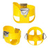 High Back Full Bucket Toddler Swing Seat with 1.8m Rope for Swing Set