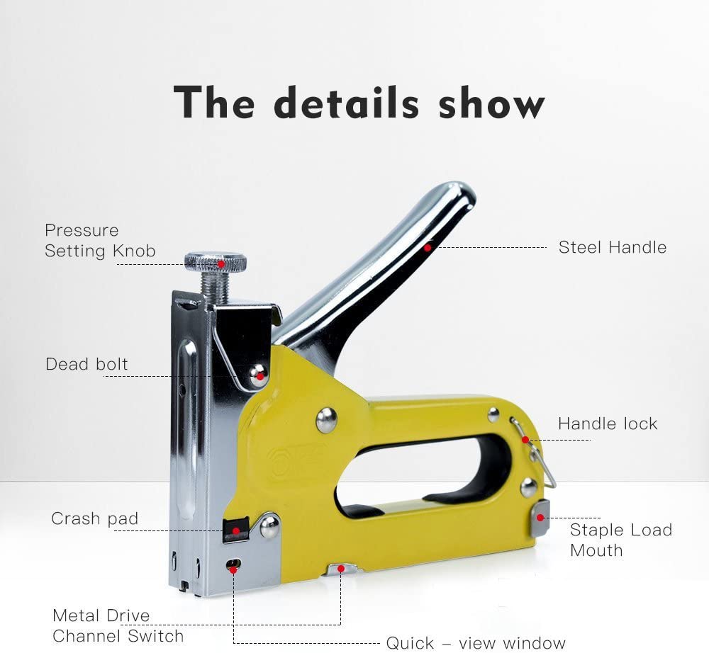 Staple Gun Stapler Tool Kit