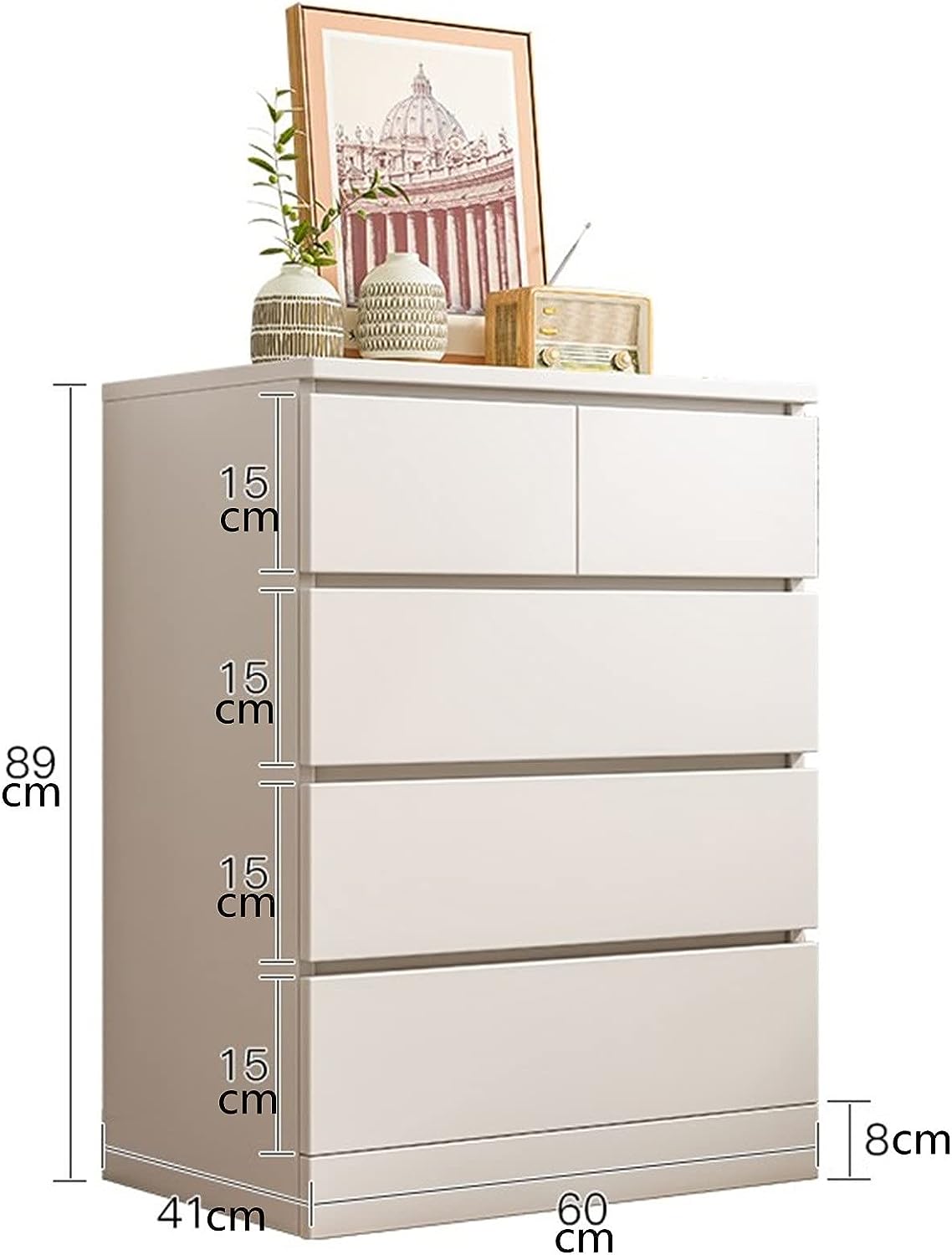 Versatile Bedside Table Storage Unit with 4 Drawers – A Perfect Blend of Style and Functionality