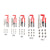 Helicoil Type Thread Repair Kit 131 Piece