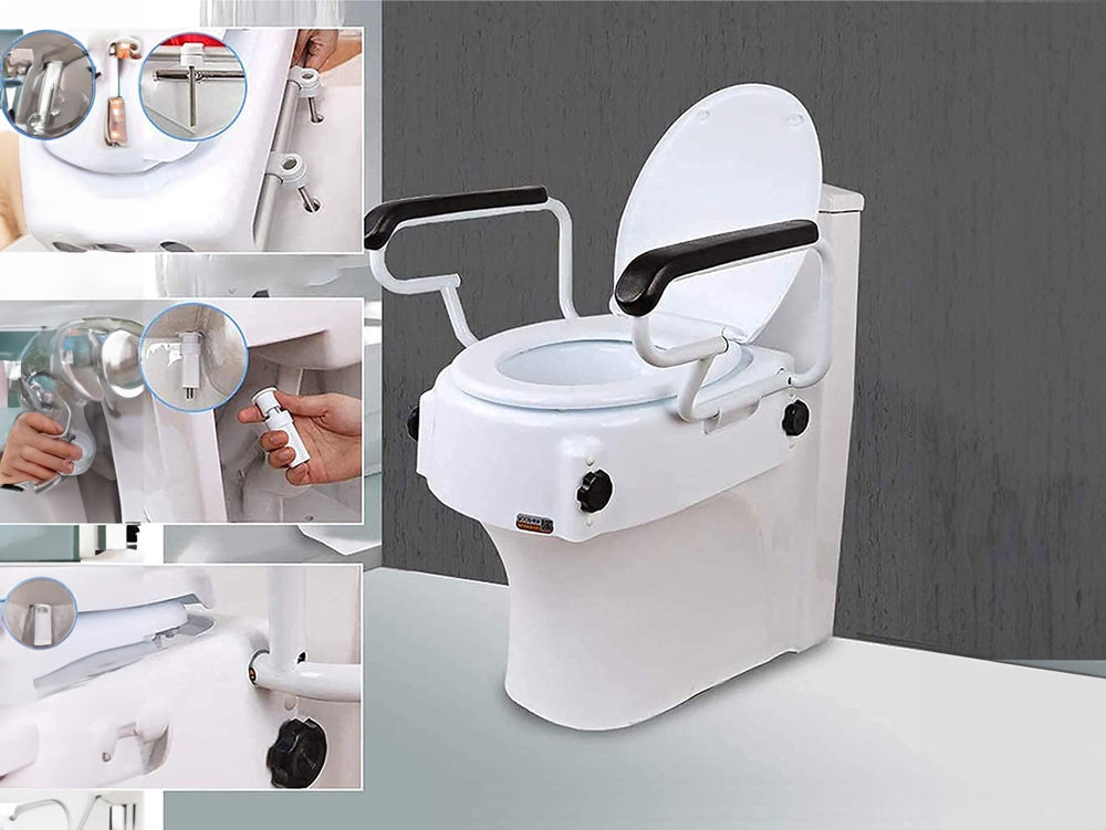 Toilet Safety Seat with Handle