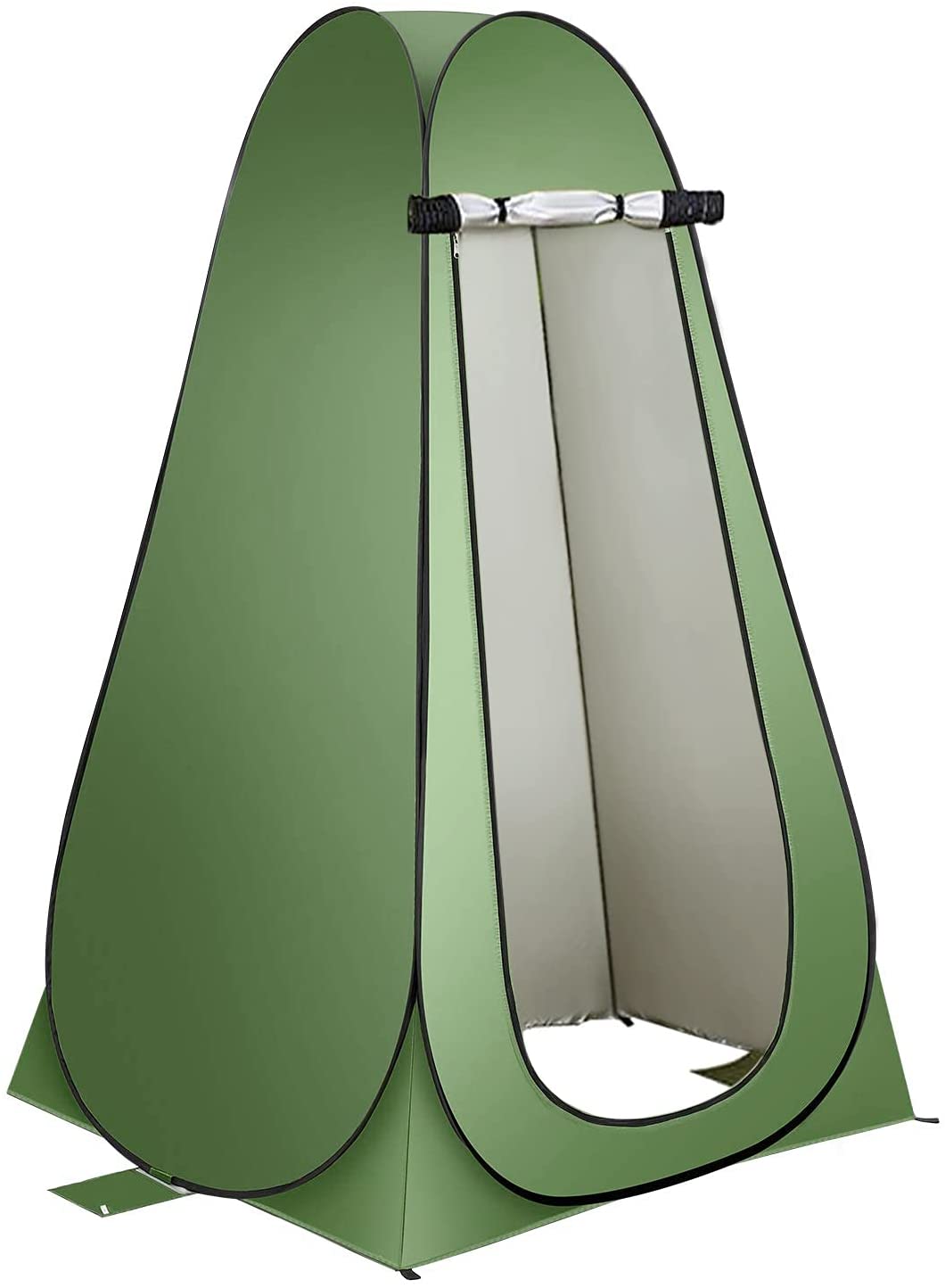 Portable Pop Up Toilet Shower Tent for Camping, Privacy, and UV Protection