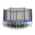 Indoor Outdoor 14ft trampoline safety net