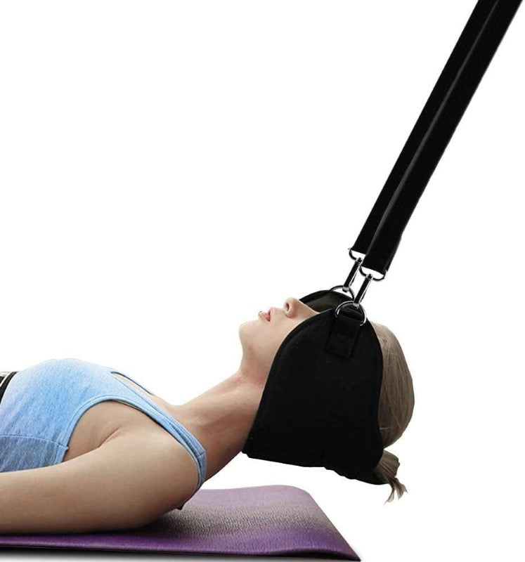 Airplane Footrest with Head Hammock - Comfortable Travel Footrest for Flights, Trains, and More