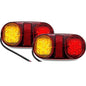 2 Pcs 14 LED Truck Trailer Light