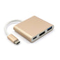 USB C To HDMI Adapter Type C USB 3.1 to USB-C 4K HDMI USB3.0 Adapter 3in1 Hub For Apple MacBook USB 3.1 Type C Adapter HUB USB C HUB