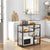 VASAGLE Kitchen Shelf Organiser Microwave Oven Stand