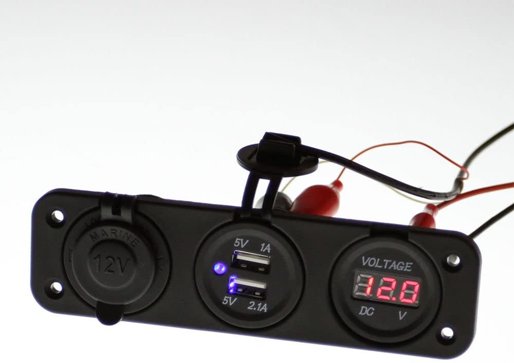 USB Socket 12V/24V Cigarette Lighter Socket