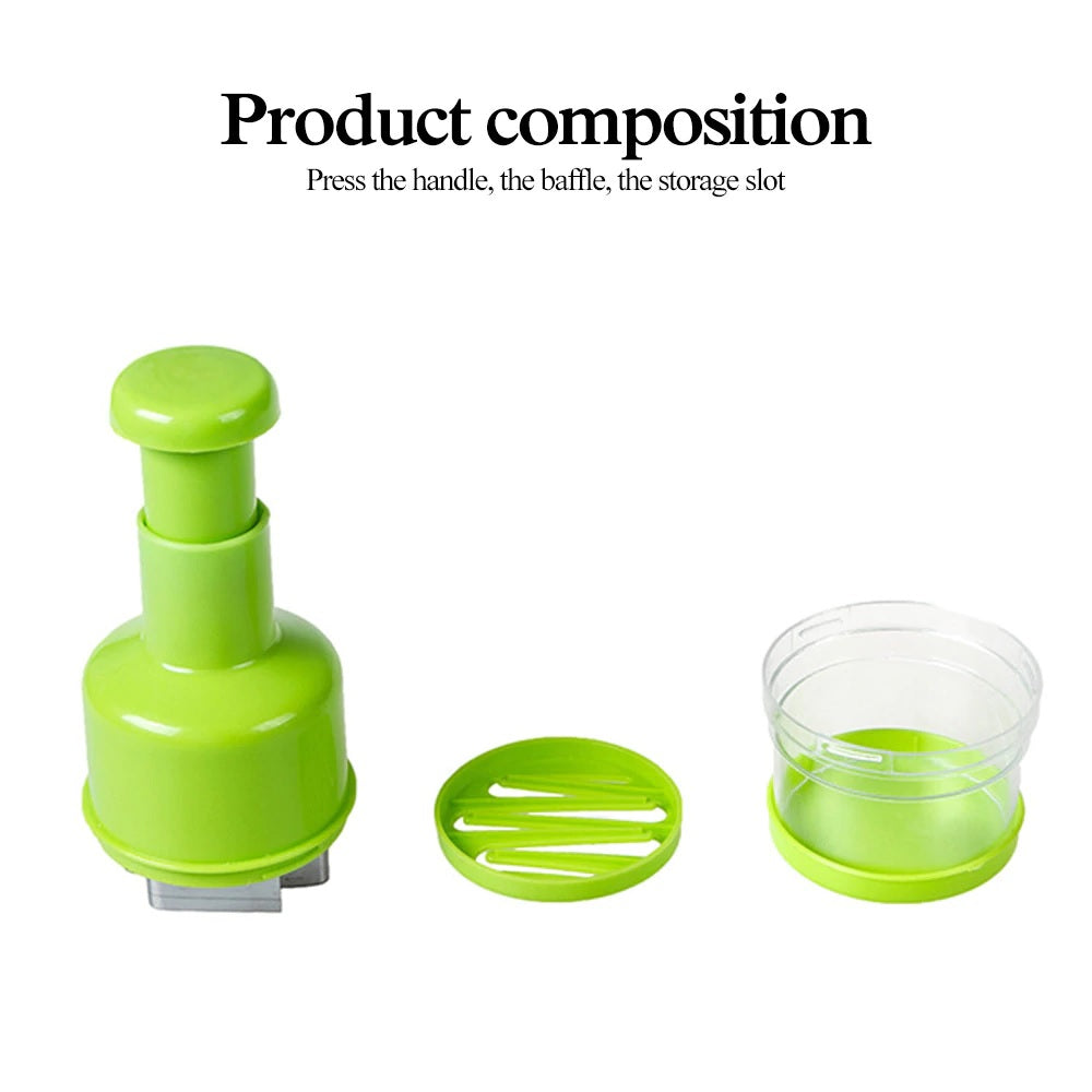 Vegetable Chopper Cutter Slicer Peeler Dicer for Kitchen - Perfect for Onion, Garlic, and Vegetable Preparation