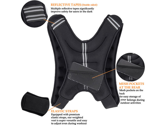 Sport Weighted Vest Workout Equipment 5kg