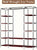 Portable Closet Wardrobe – Large Fabric Storage Organizer with Shelves and Hanging Rod