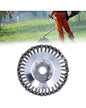 Twisted Wire Wheel - 8-Inch Brush Cutter Head for Angle Grinders
