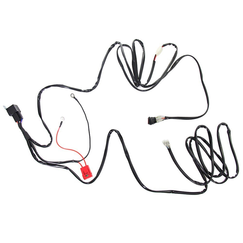 LED Light Bar Wiring Harness 12V 40A