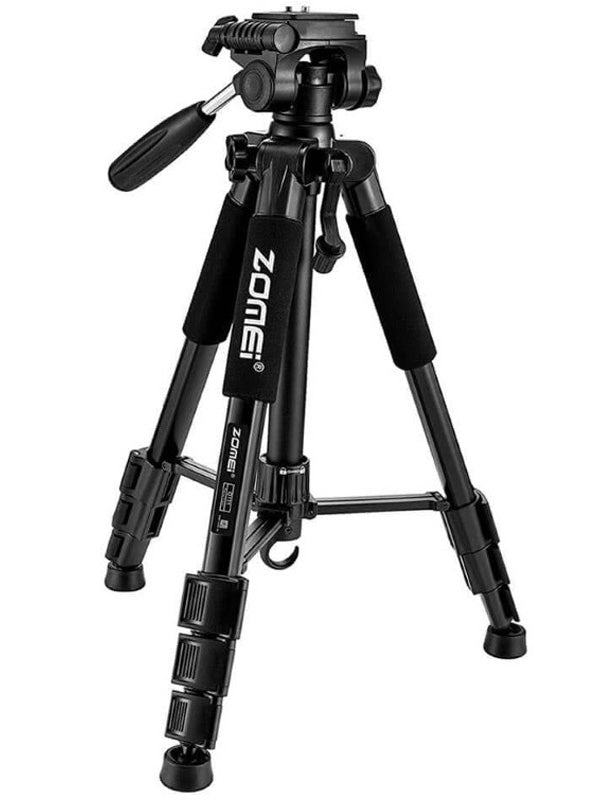 ZOMEI Q111 Tripod for DSLR Cameras – Lightweight Travel Tripod with Pan Head & 360° Rotation
